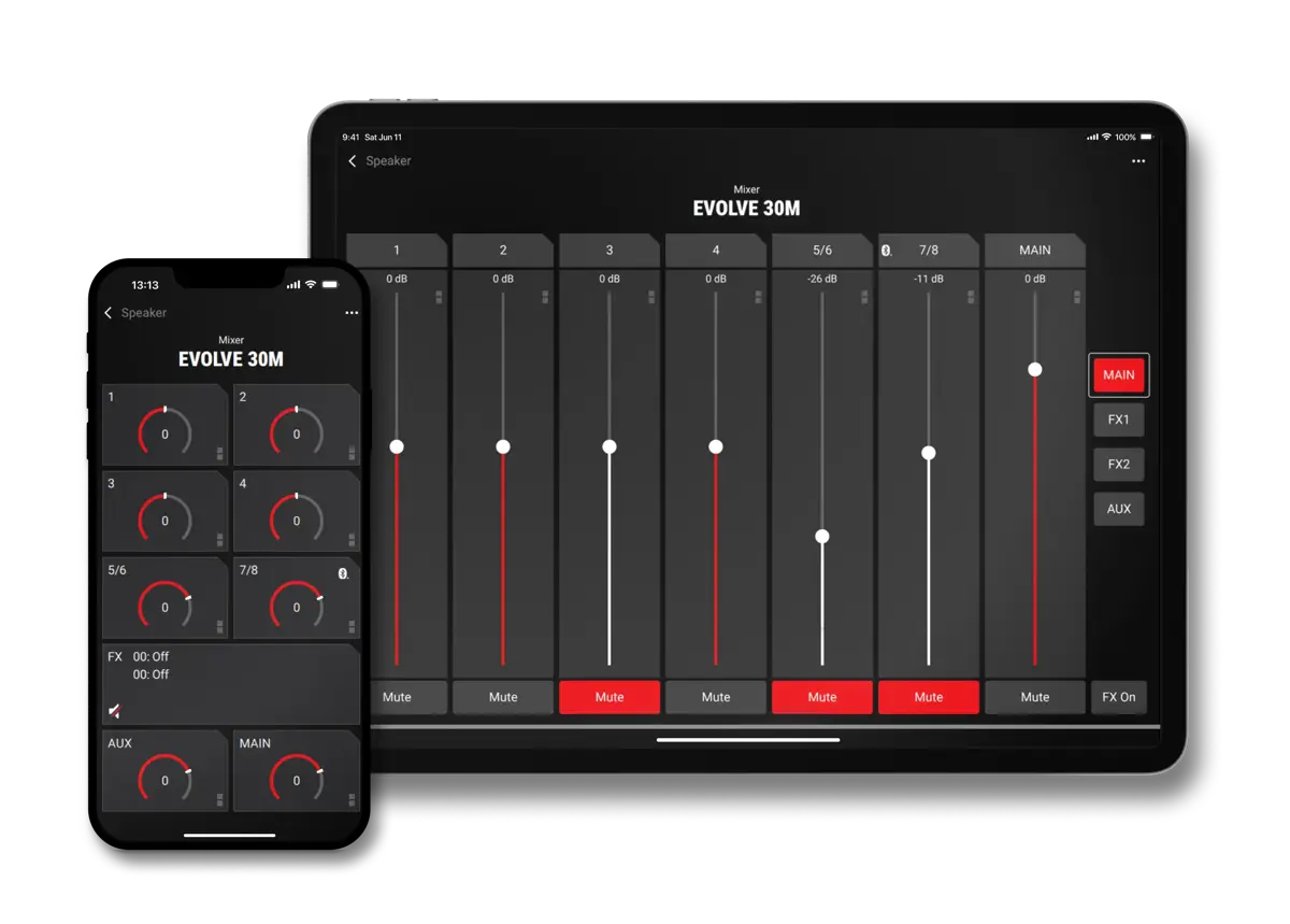 Feature 3-Intuitive mixer control